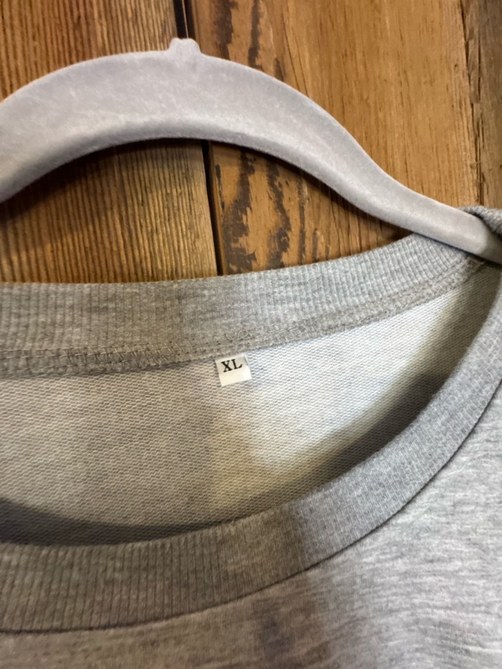 Gray Sweatshirt with Green Eagle 'Go Birds' Graphic - Picture 3 of 3